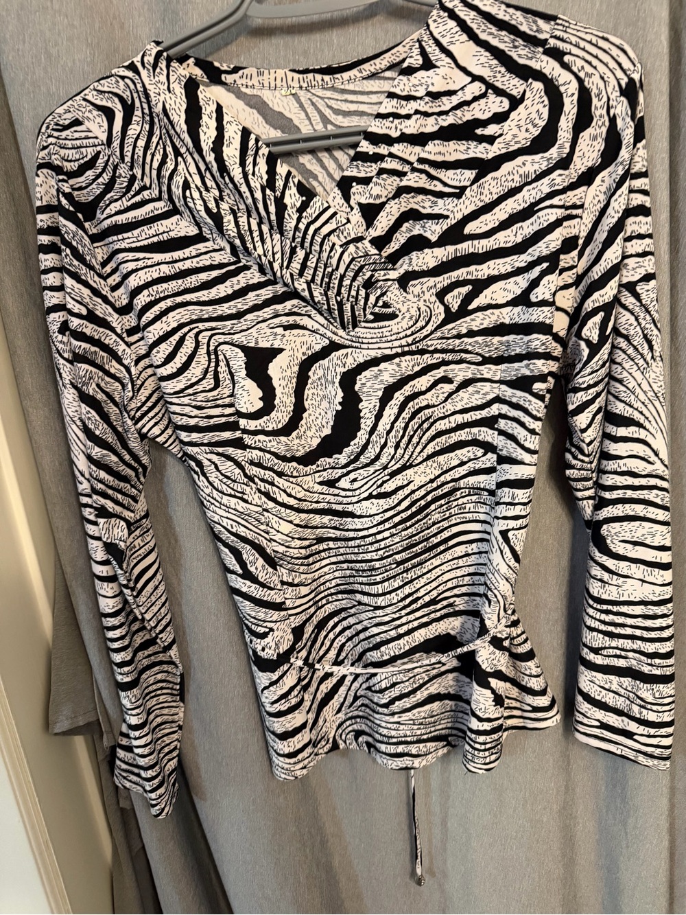 Zebra Pattern Shirt
